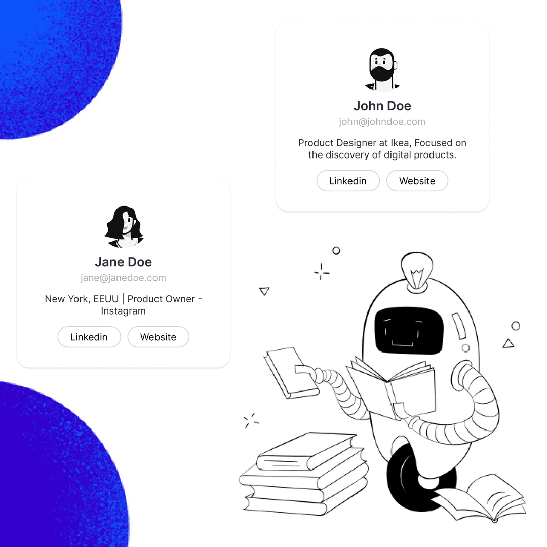 Website and Linkedin Based Personalized